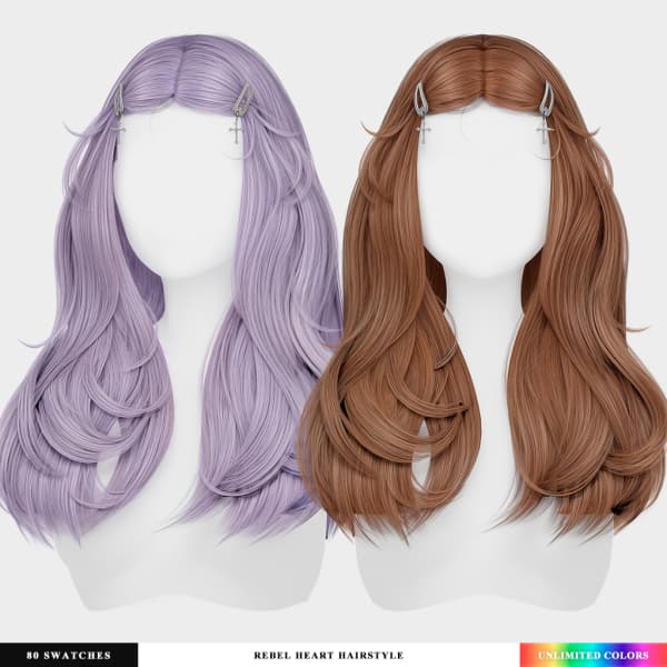 Прическа Rebel Heart Hairstyle